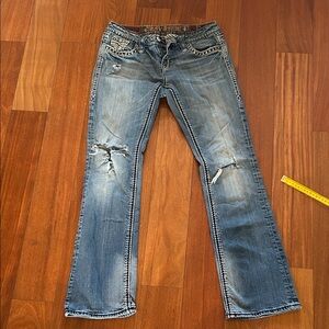 Rock Revival Bedazzled & Studded Jeans